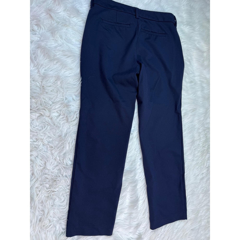 Liverpool Los Angeles Kelsey Trouser Cadet Blue Knit Pants Navy 4/27 Workwear - Picture 11 of 11